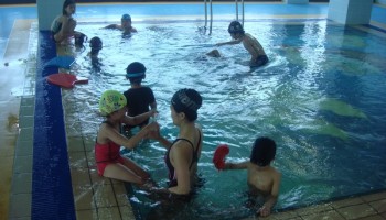소아수중운동치료 실시 이미지